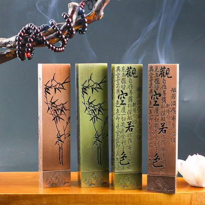Home Fragrance Incense Sticks - เครื่องประดับร้านน้ำชา พระไตรปิฎงกุล ที่เผาธูปไม้จันทน์ กลิ่นหอม สำหรับห้องทำงาน ตกแต่งบ้าน