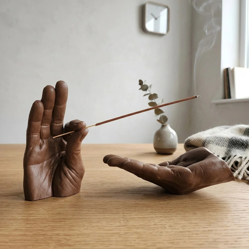 Home Fragrance Incense Sticks - ที่วางธูป ที่วางธูปแบบแท่ง ของตกแต่งบนโต๊ะ ทำความสะอาดง่าย สำหรับห้องนั่งเล่น โยคะ
