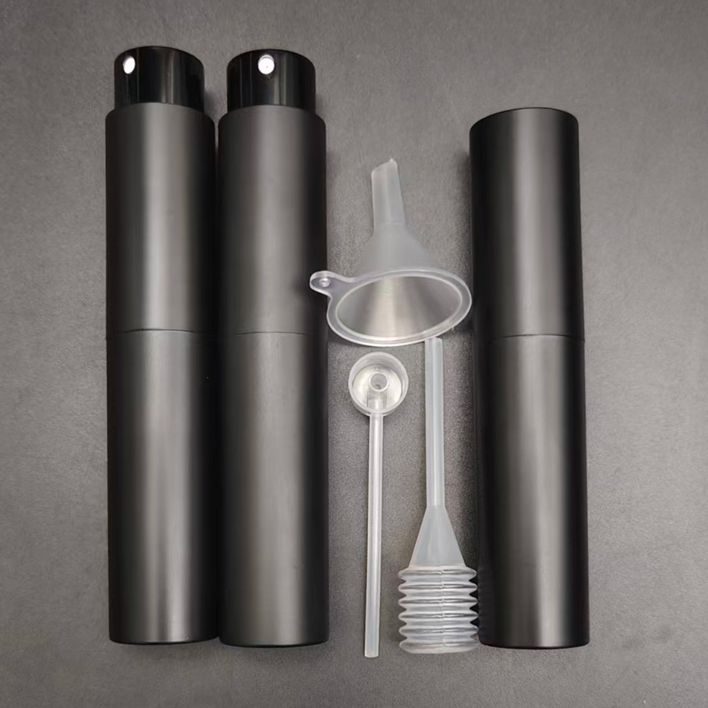 Perfume Atomizer Travel - ชุดน้ำหอมสำหรับเดินทาง 6 ชิ้น พร้อมหัวฉีดแบบเติมได้ ขวดเติมขนาด 10