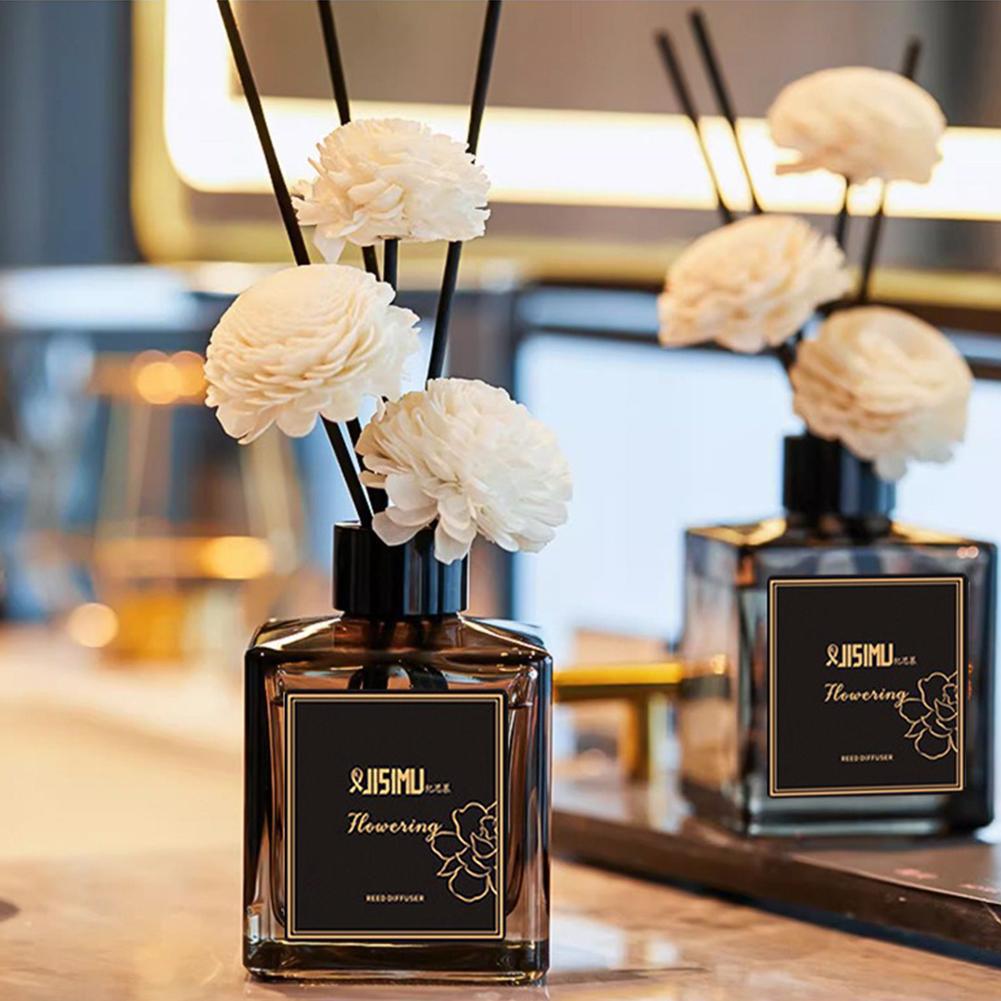 Home Fragrance White Jasmine - น้ำหอมปรับอากาศสำหรับตกแต่งบ้าน กลิ่นหอมติดทนนาน ดอกไม้หลากหลายชนิด ไม่ใช่แบบใช้ไฟ กลิ่นมะลิ ชาขาว