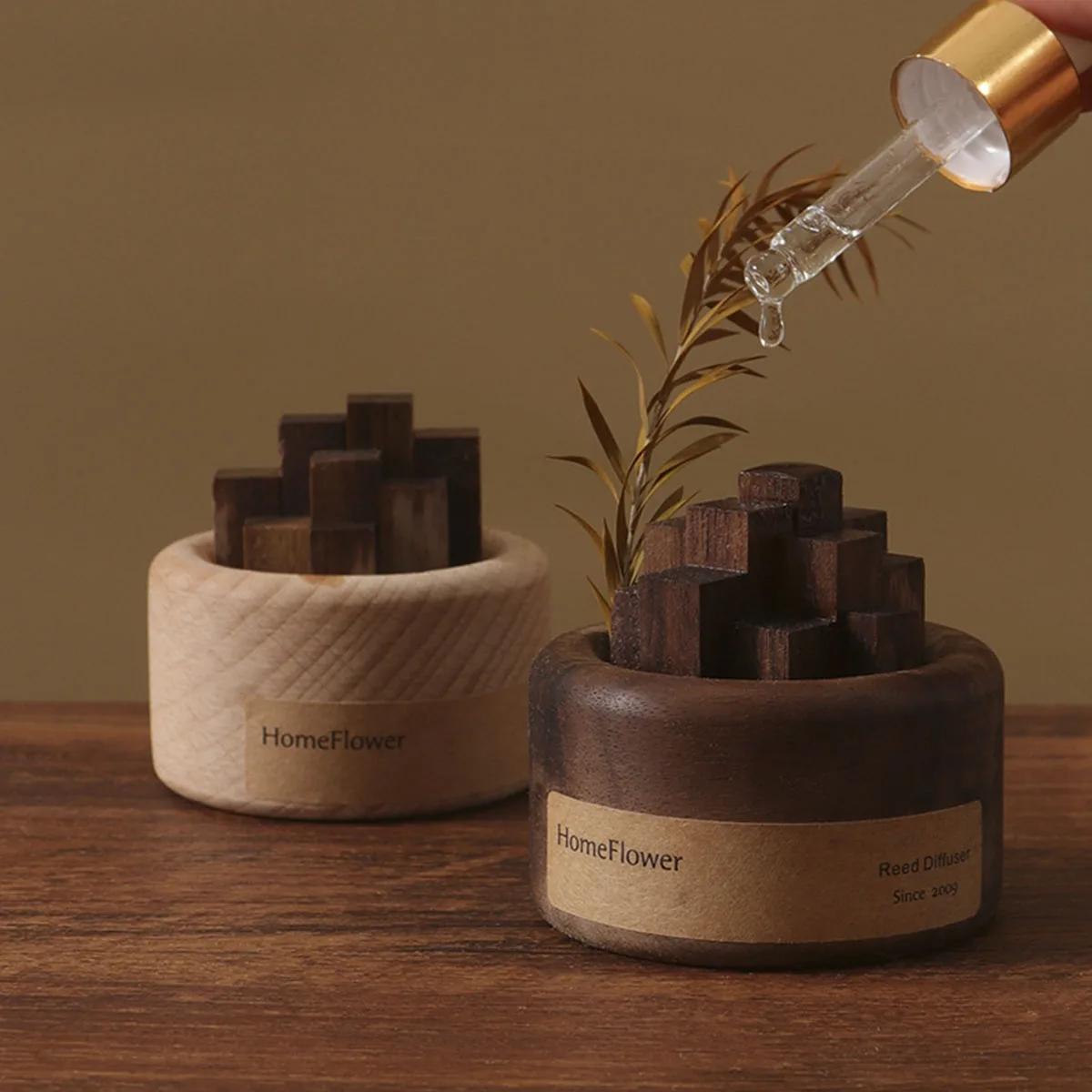 Home Fragrance Brand - 1ชิ้น difuser บ้านกลิ่นหอมไม่ Essential น้ำมันไม้หอมระเหยที่ไม่ซ้ำกันกลิ่นหอมสดชื่นการตกแต่งบ้านกลิ่นหอม kado
