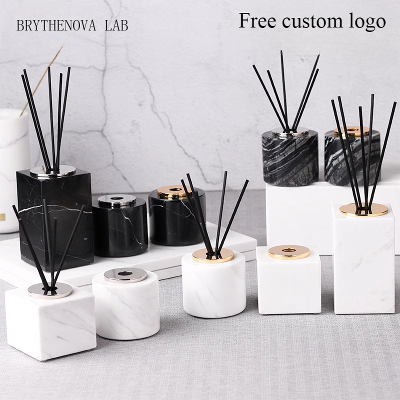 ขวดน้ำหอมอโรมาเธอราพีลายหินอ่อ - Home Fragrance Luxury บทวิจารณ์และราคา
