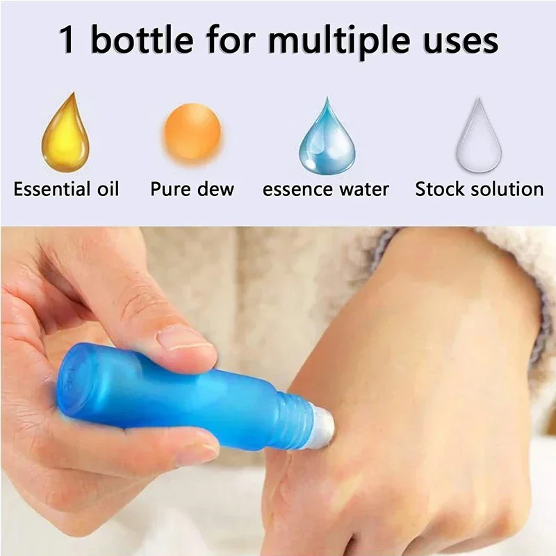 ขวดแก้วฝ้าแบบลูกกลิ้งขนาด 5-10 - Perfume Atomizer Travel บทวิจารณ์และราคา