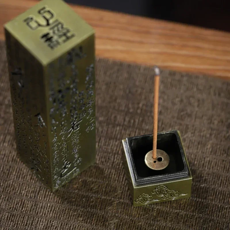 สแควร์แนวตั้งธูป Burner โลหะผส - Home Fragrance Incense Sticks บทวิจารณ์และราคา
