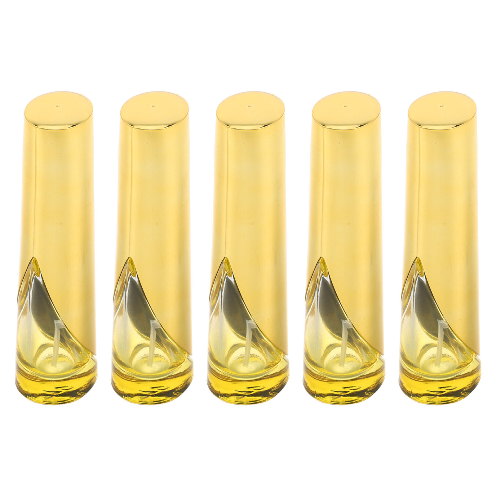 ขวดน้ำหอมแก้วแบบเติมได้ 5 ชิ้น - Perfume Atomizer Travel บทวิจารณ์และราคา