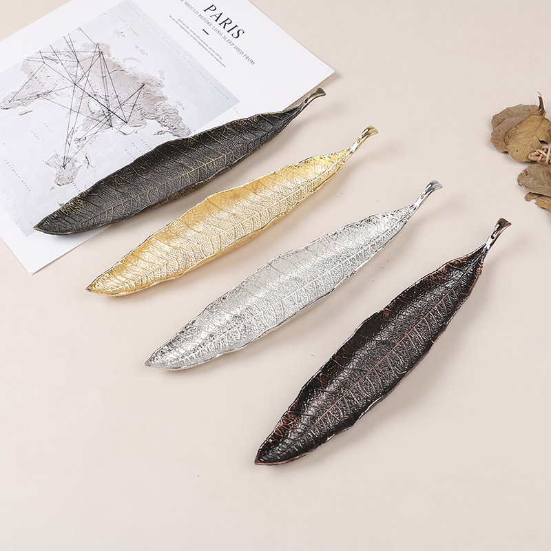 โลหะ Bodhi Leaf ธูปถาดผู้ถือธู - Home Fragrance Incense Sticks บทวิจารณ์และราคา
