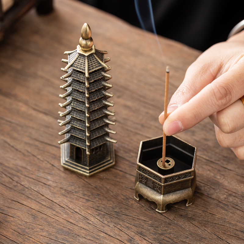 เตาเผาเครื่องหอมแบบตั้งทรงเจดี - Home Fragrance Incense Sticks บทวิจารณ์และราคา
