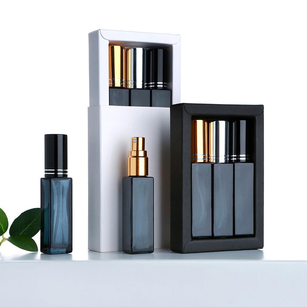 ขวดน้ำหอมแก้วสีฟ้าขนาด 10 มล.  - Perfume Atomizer Travel บทวิจารณ์และราคา
