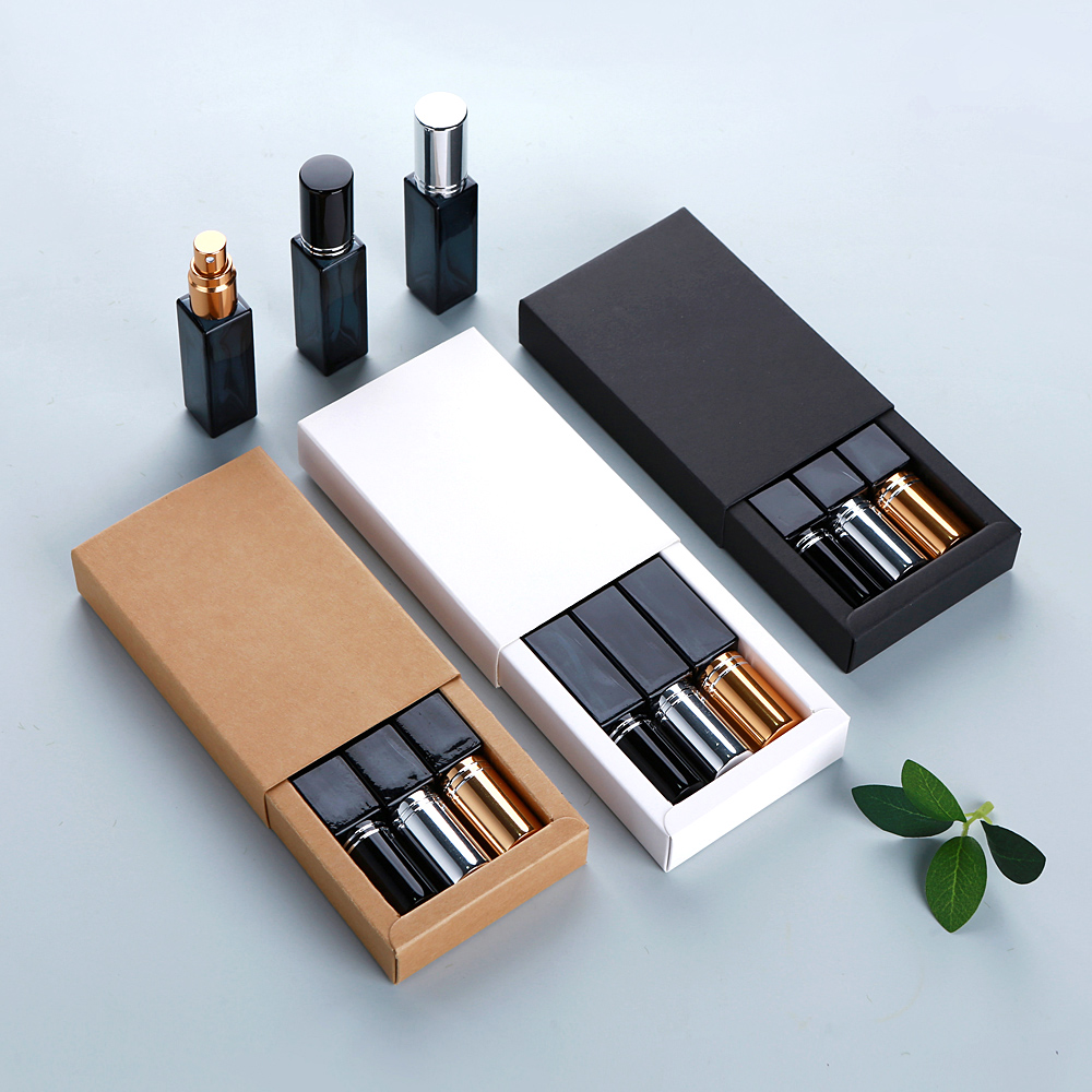 ขวดน้ำหอมแก้วสีฟ้าขนาด 10 มล.  - Perfume Atomizer Travel บทวิจารณ์และราคา
