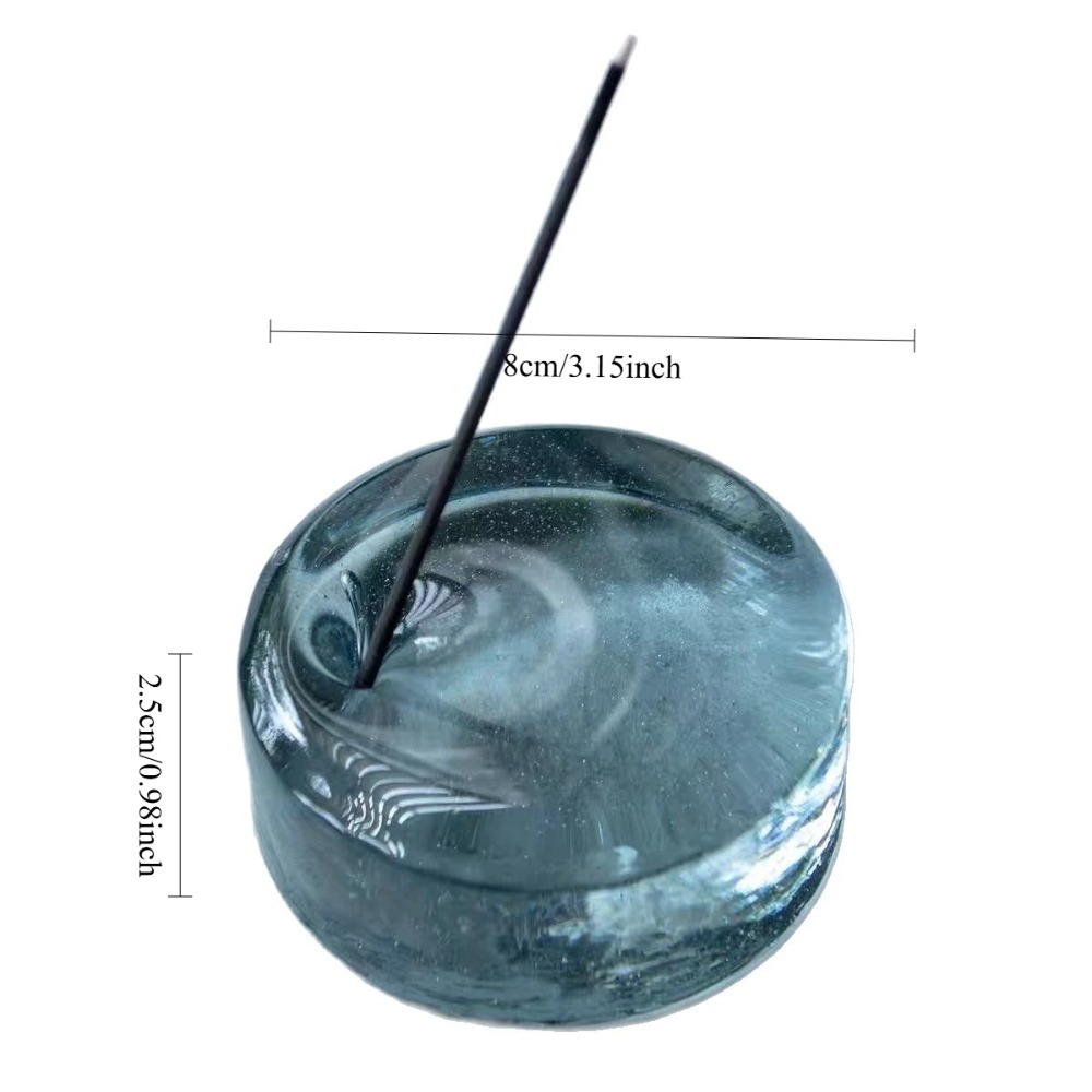 ที่วางธูปแก้วแบบมินิมอล ทรงกลม - Home Fragrance Incense Sticks บทวิจารณ์และราคา