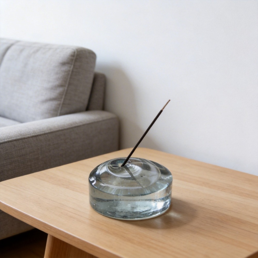 ที่วางธูปแก้วแบบมินิมอล ทรงกลม - Home Fragrance Incense Sticks บทวิจารณ์และราคา